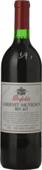 PENFOLDS Bin 407 Cabernet Sauvignon, South Australia 1991 Bottle image number 0