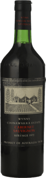 WYNNS COONAWARRA ESTATE Cabernet Sauvignon, Coonawarra 1972 Bottle image number 0