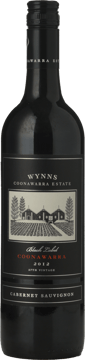 WYNNS COONAWARRA ESTATE Cabernet Sauvignon, Coonawarra 2012 Bottle image number 0