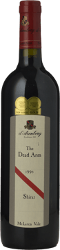 D'ARENBERG WINES The Dead Arm Shiraz, McLaren Vale 1998 Bottle image number 0