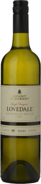 MOUNT PLEASANT Lovedale Semillon, Hunter Valley 2007 Bottle image number 0