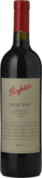 PENFOLDS Bin 707 Cabernet Sauvignon, South Australia 2002 Bottle image number 0