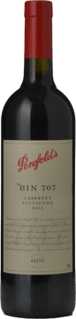 PENFOLDS Bin 707 Cabernet Sauvignon, South Australia 2002 Bottle image number 0