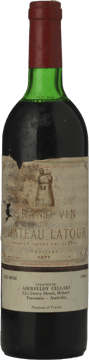 CHATEAU LATOUR 1er cru classe, Pauillac 1977 Bottle image number 0