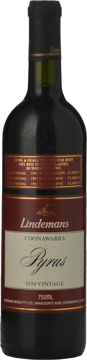 LINDEMANS Pyrus Cabernets, Coonawarra 1990 Bottle image number 0