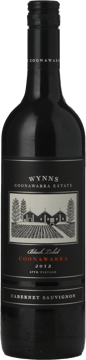WYNNS COONAWARRA ESTATE Cabernet Sauvignon, Coonawarra 2012 Bottle image number 0
