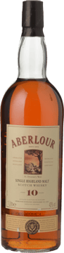 ABERLOUR 10 Year Old Single Malt Whisky 43% ABV, Scotland NV One Litre Bottle image number 0