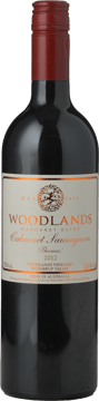 WOODLANDS Cabernet Sauvignon, Margaret River 2012 Bottle image number 0