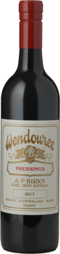 WENDOUREE Pressings, Clare Valley 2017 Bottle image number 0