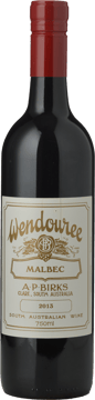 WENDOUREE Malbec, Clare Valley 2013 Bottle image number 0