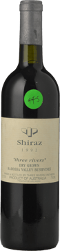 THREE RIVERS (CHRIS RINGLAND) Dry Grown Bush Vines Shiraz, Barossa 1992 Bottle image number 0