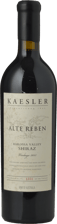 KAESLER WINES Alte Reben Shiraz, Barossa Valley 2015 Bottle