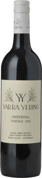 YARRA YERING Underhill Shiraz, Yarra Valley 2015 Bottle image number 0