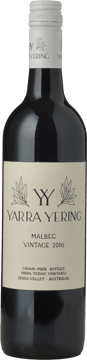 YARRA YERING Malbec, Yarra Valley 2016 Bottle image number 0