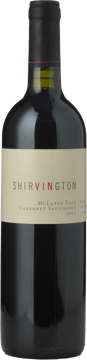 SHIRVINGTON Cabernet Sauvignon, McLaren Vale 2003 Bottle image number 0