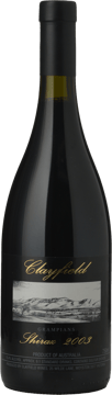 CLAYFIELD Shiraz, Grampians 2003 Bottle image number 0