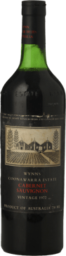 WYNNS COONAWARRA ESTATE Cabernet Sauvignon, Coonawarra 1972 Bottle image number 0