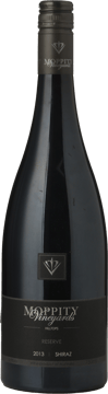 MOPPITY VINEYARDS Reserve Shiraz, Hilltops 2013 Bottle image number 0