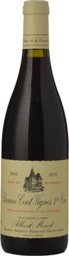DOMAINE ALBERT MOROT Le Cents Vignes 1er cru, Beaune 2010 Bottle image number 0