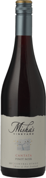 MISHA'S VINEYARD Cantata Pinot Noir, Central Otago 2017 Bottle image number 0