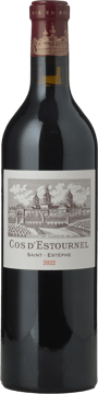 CHATEAU COS D'ESTOURNEL 2me cru classe, St-Estephe 2022 Bottle image number 0