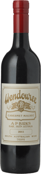 WENDOUREE Cabernet Malbec, Clare Valley 2011 Bottle image number 0