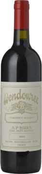 WENDOUREE Cabernet Malbec, Clare Valley 2003 Bottle image number 0