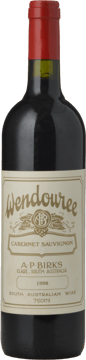 WENDOUREE Cabernet Sauvignon, Clare Valley 1998 Bottle image number 0