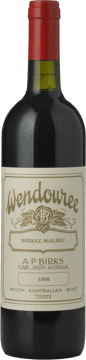 WENDOUREE Shiraz Malbec, Clare Valley 1998 Bottle image number 0