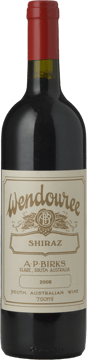 WENDOUREE Shiraz, Clare Valley 2008 Bottle image number 0