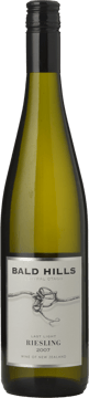 BALD HILLS VINEYARD Last Light Riesling, Central Otago 2007 Bottle image number 0
