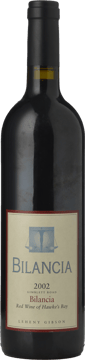 BILANCIA BILANCIA Red Blend, Hawkes Bay 2002 Bottle image number 0