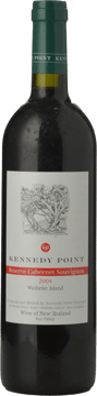 KENNEDY POINT VINEYARD Reserve Cabernet, Waiheke Island 2004 Bottle image number 0