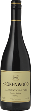 BROKENWOOD WINES Tallawanta Vineyard Shiraz, Hunter Valley 2015 Bottle image number 0