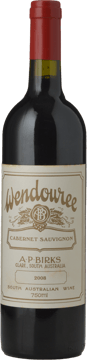 WENDOUREE Cabernet Sauvignon, Clare Valley 2008 Bottle image number 0