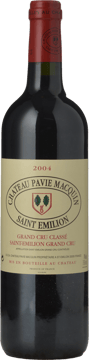 CHATEAU PAVIE-MACQUIN 1er grand cru classe (B), Saint-Emilion 2004 Bottle image number 0
