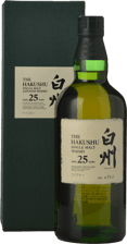 SUNTORY Hakushu 25 Year Old 43% ABV Single Malt Whisky, Japan NV 700ml