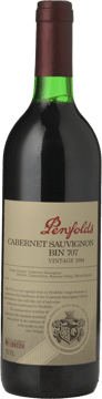 PENFOLDS Bin 707 Cabernet Sauvignon, South Australia 1994 Bottle image number 0
