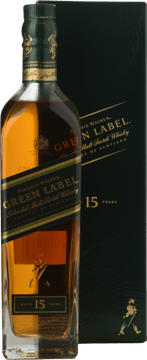 JOHNNIE WALKER Green Label 15 Years Old Pure Malt Whisky 43% ABV, Scotland NV 700ml image number 0