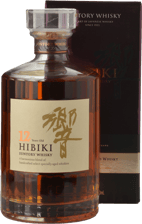 SUNTORY Hibiki 12 Year Old Japanese Whisky 43% ABV, Japan NV 700ml