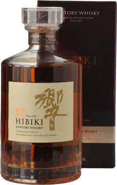SUNTORY Hibiki 12 Year Old Japanese Whisky 43% ABV, Japan NV 700ml image number 0