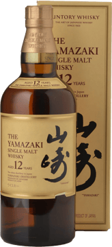 SUNTORY Yamazaki 12 Year Old 43% ABV Single Malt Whisky, Japan NV 700ml image number 0