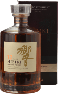 SUNTORY Hibiki 12 Year Old Japanese Whisky 43% ABV, Japan NV 700ml image number 0