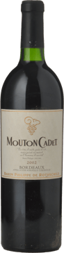 MOUTON CADET Rouge, Bordeaux 2002 Bottle image number 0