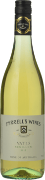 TYRRELL'S Vat 15 Semillon, Hunter Valley 2012 Bottle image number 0