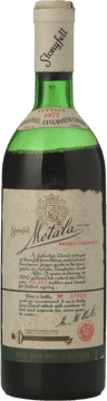 STONYFELL Metala Shiraz Cabernet, Langhorne Creek 1972 Bottle image number 0
