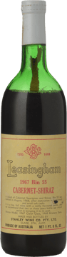 LEASINGHAM Bin 55 Cabernet Shiraz, Clare Valley 1967 Bottle image number 0