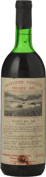 LINDEMANS Private Bin 1620 Claret Shiraz, Hunter Valley 1959 Bottle image number 0