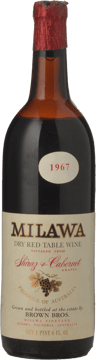 MILAWA Dry Red Table Wine Shiraz Cabernet, Milawa 1967 Bottle image number 0