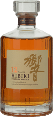 SUNTORY Hibiki 12 Year Old Japanese Whisky 43% ABV, Japan NV 700ml image number 0